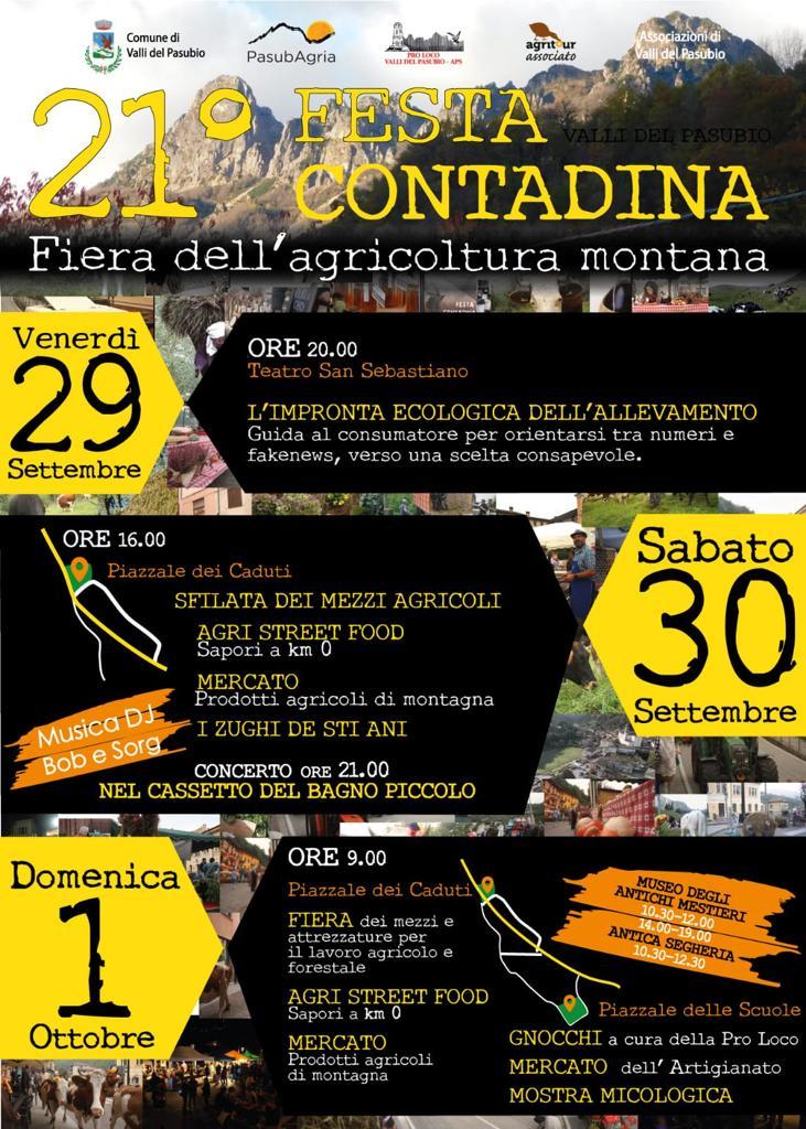 Festa contadina e Fiera dell'agricoltura montana 